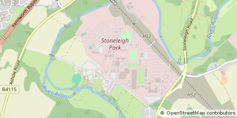 Map of Kenilworth