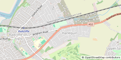 Map of Nottingham