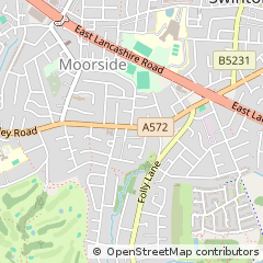 Map of Manchester, Greater Manchester