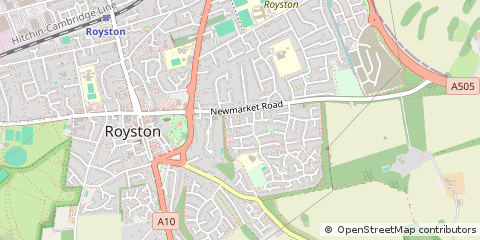 Map of Royston