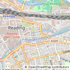Map of Reading