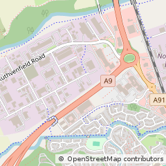 Map of Perth, Tayside