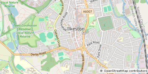Map of Ilkeston