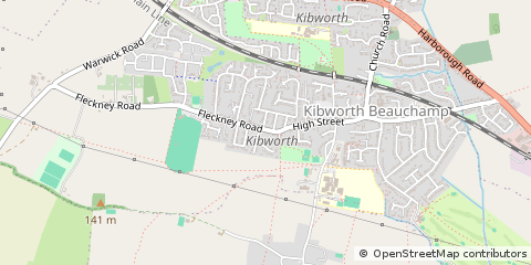 Map of Leicester