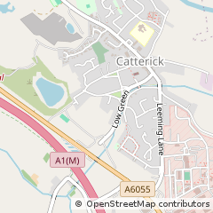 Map of Richmond, North Yorkshire