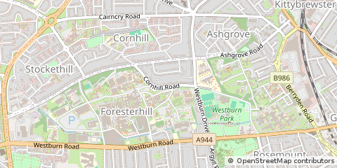 Map of Aberdeen