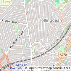 Map of Brighton