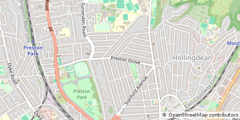 Map of Brighton, East Sussex