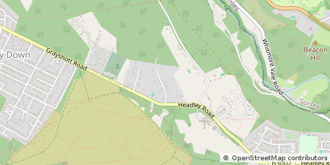 Map of Hindhead