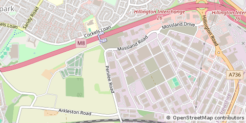 Map of Glasgow