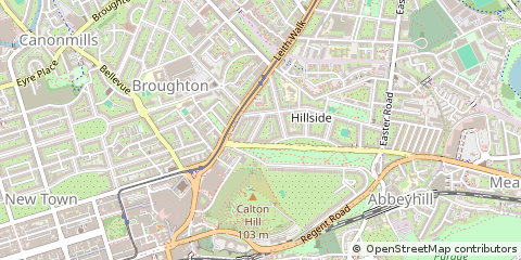 Map of Edinburgh
