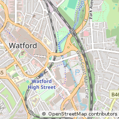 Map of Hertfordshire