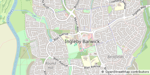 Map of Stockton-on-Tees