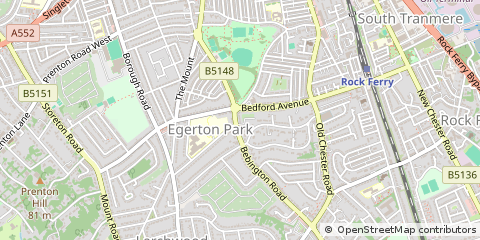 Map of Birkenhead