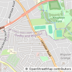 Map of Wigston