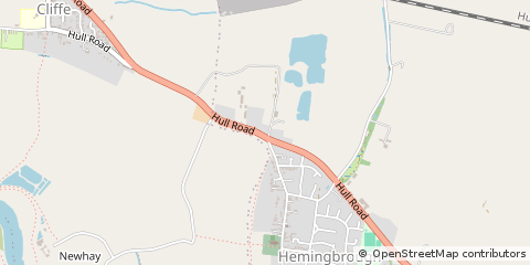 Map of Selby, North Yorkshire
