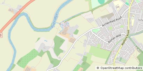 Map of Ross-on-WYE