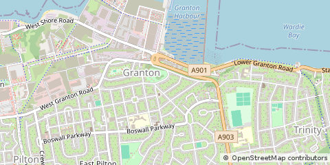 Map of Edinburgh