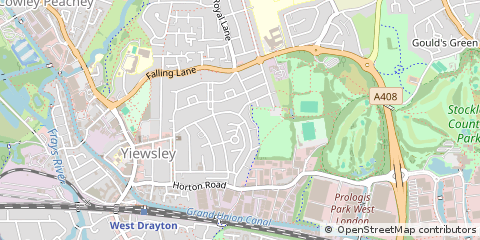 Map of West Drayton
