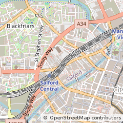 Map of Manchester