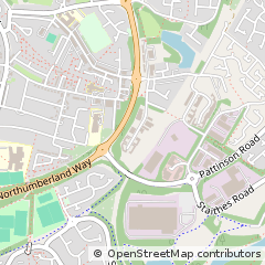 Map of Tyne & Wear, Tyne and Wear