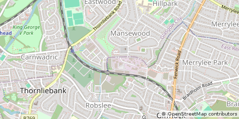 Map of Glasgow