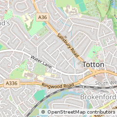 Map of Southampton