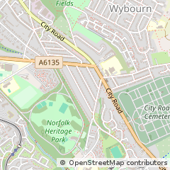 Map of Sheffield