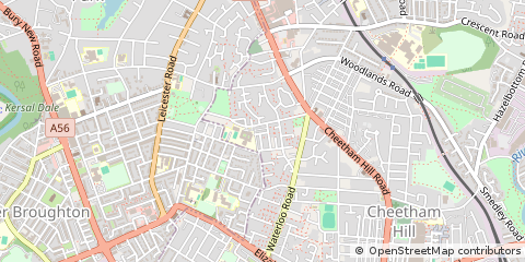 Map of Manchester