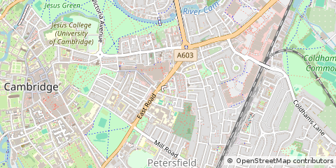 Map of Cambridge