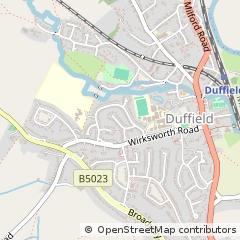 Map of Belper