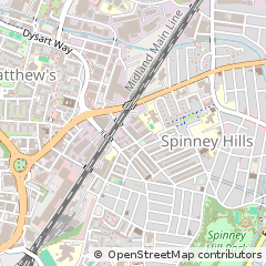 Map of Leicester