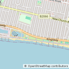 Map of Hove, East Sussex