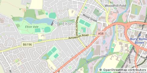 Map of Bury
