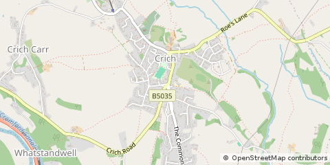 Map of Matlock, Derbyshire