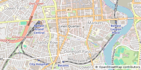 Map of Belfast