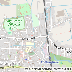 Map of Hull, East Yorkshire