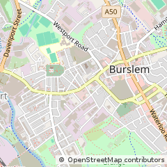 Map of Stoke-on-Trent