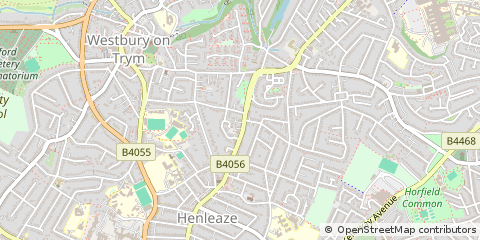 Map of Bristol