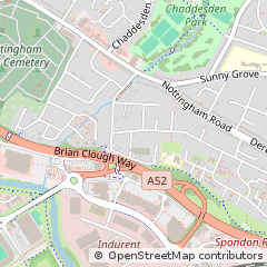 Map of Derby