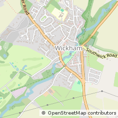Map of Fareham, Hampshire