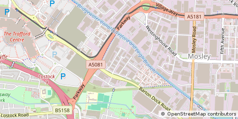 Map of Manchester