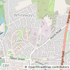 Map of Newtownards, Down