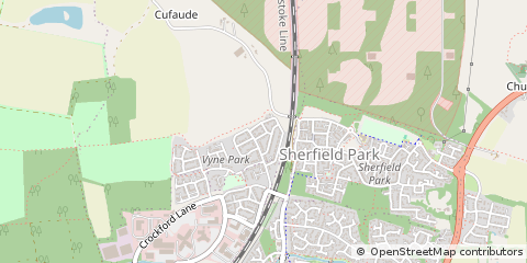 Map of Basingstoke, Hampshire