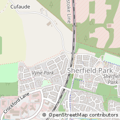 Map of Basingstoke, Hampshire
