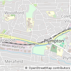 Map of Plymouth, Devon