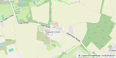 Map of Elsenham, Essex