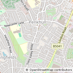 Map of Stoke-on-Trent