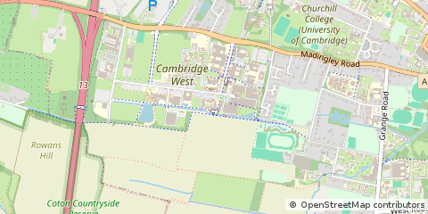 Map of Cambridge