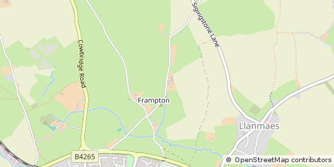Map of Llantwit Major